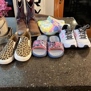 Multiple Name Brand Girls Shoes